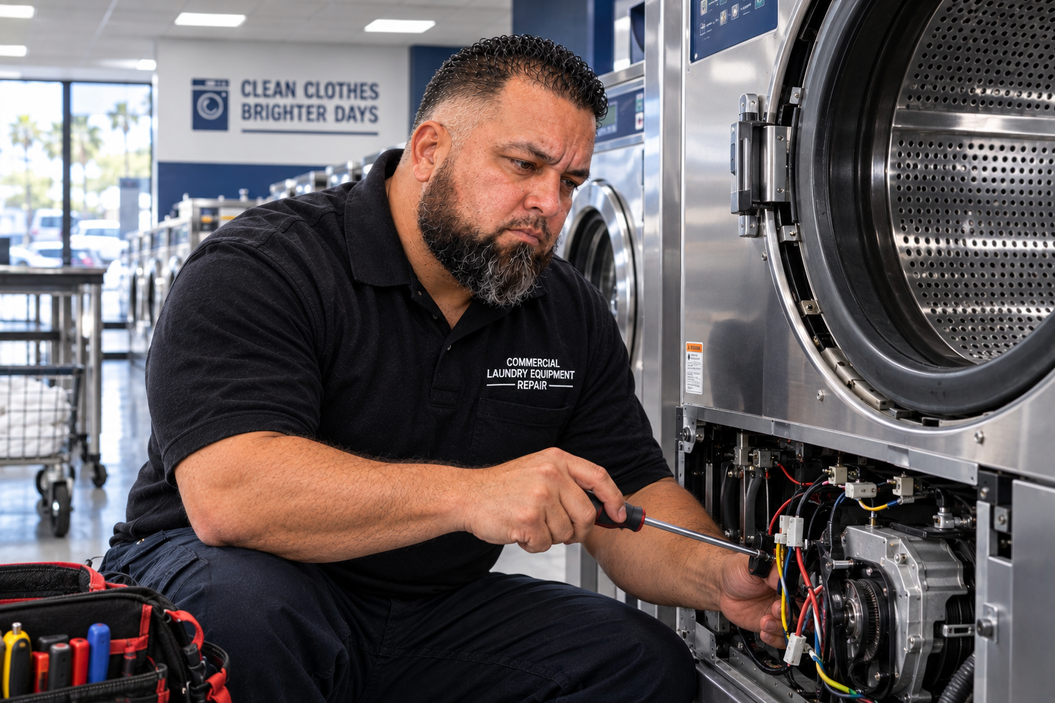 Commercial Washer Repair Tech