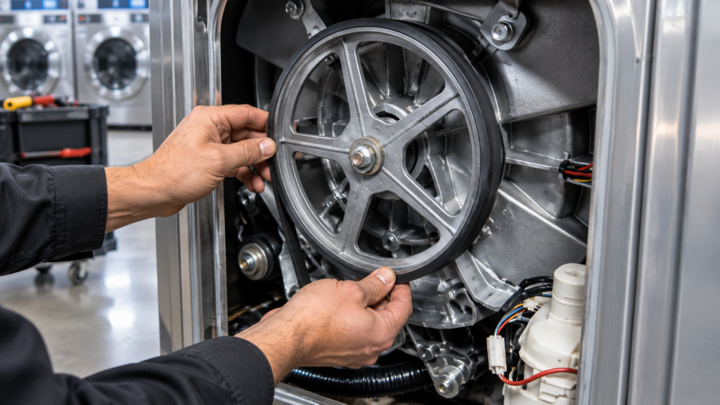 Fixing Commercial Washing Machine