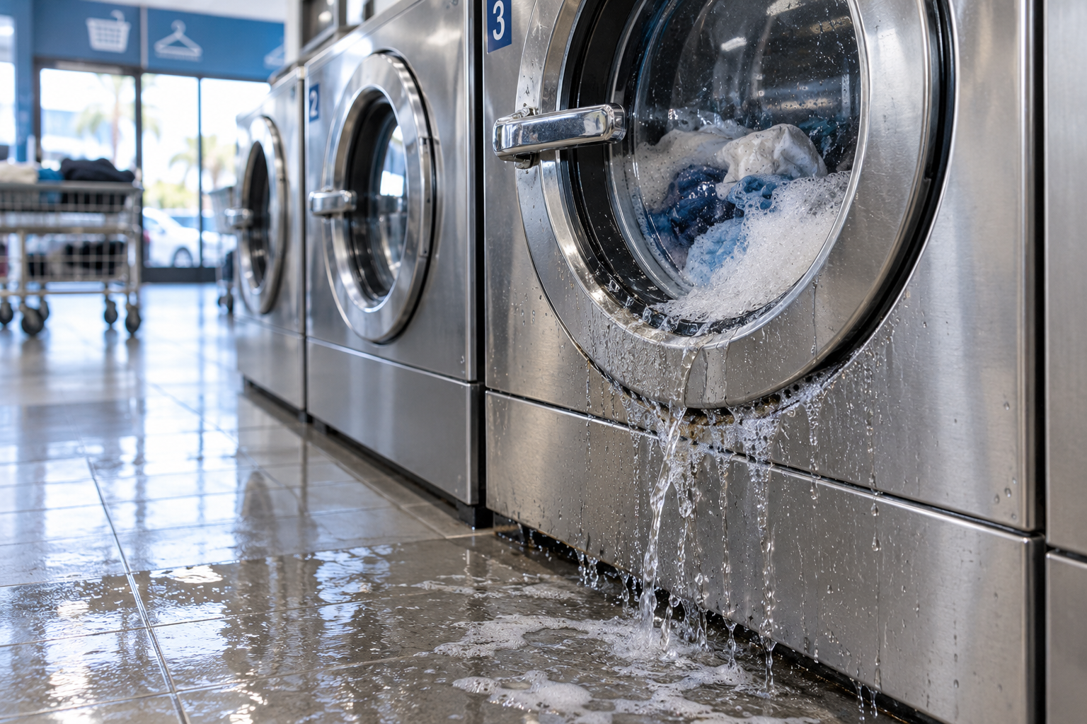 Washer Leaking Water