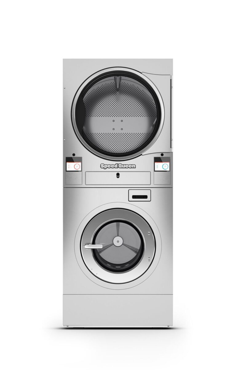 Speed Queen Stacked Washer-Extractor/Tumble Dryers
